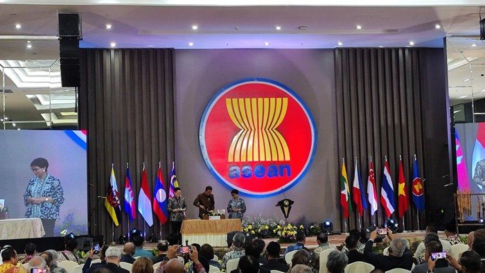 Jokowi di peringatan ASEAN Day (Marlinda-detikcom)