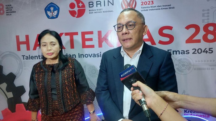 Kepala BRIN Laksana (kanan)-(Rumondang/detikcom)