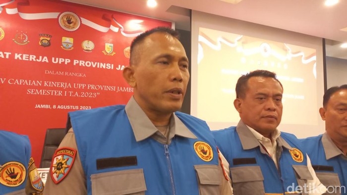 Kombes Jannus Parlindungan Siregar Ketua Unit Pemberantasan Pungli Jambi (Dimas Sanjaya)