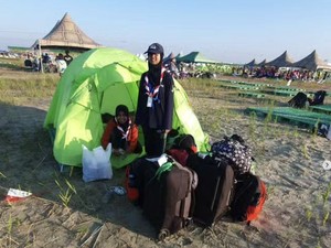 Kesaksian Peserta Jambore Dunia dari RI: Panas, Bakal Ada Taifun, Dievakuasi