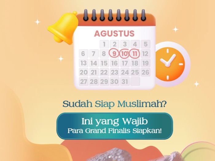 Masa karantina finalis Emeron Hijab Hunt 2023.