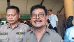 Mentan Gelar Rapat dengan Jajaran di Kantin, Bahas Antisipasi El Nino