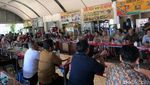 Mentan Gelar Rapat dengan Jajaran di Kantin, Bahas Antisipasi El Nino