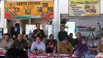 Mentan Gelar Rapat dengan Jajaran di Kantin, Bahas Antisipasi El Nino