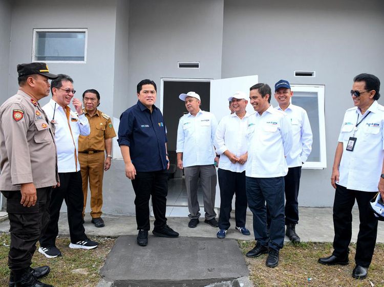 Saat Menteri BUMN Tinjau Rumah Subsidi