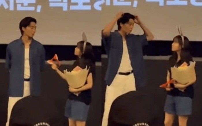 Park Seo Joon menolak bando couple dari Park Bo Young