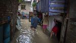 Penampakan Banjir Rendam Ibu Kota Nepal