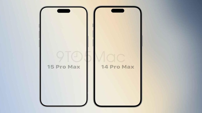 Perbandingan layar iPhone 15