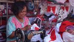 Berkah Agustusan Pedagang Kampung Bendera Darmo Kali Surabaya
