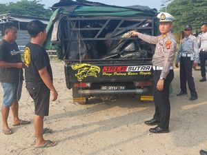 Polres Pringsewu Gagalkan Penyeludupan 6 Motor Hasil Kejahatan dari Bogor