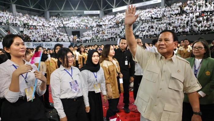 Prabowo beri pembekalan ke mahasiswa UPN Veteran