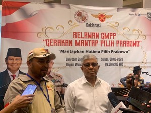Relawan Gerakan Mantap Pilih Prabowo Deklarasikan Dukungan