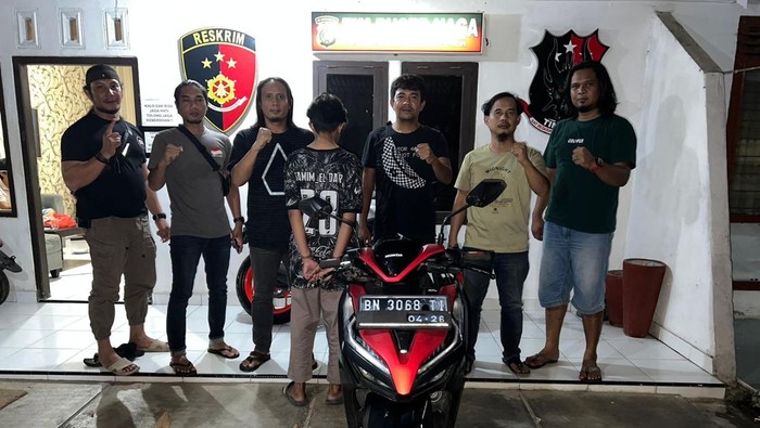 Remaja putus sekolah di Pangkalpinang mencuri motor depan masjid ditangkap polisi
