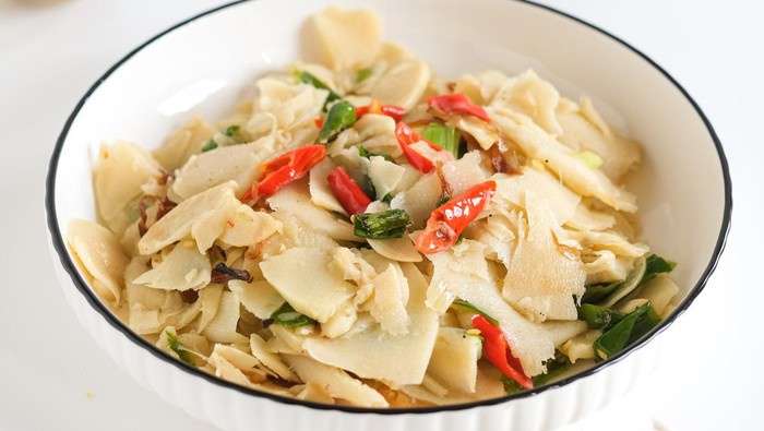 Resep Tumis Rebung dan Cabe