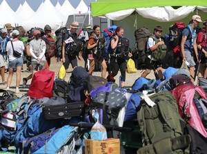Jambore Dunia Tuntas Lebih Awal Buntut Ancaman Topan Khanun