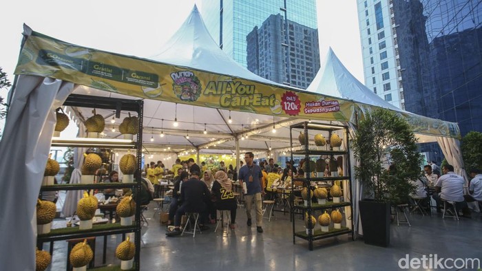 Serunya Pesta Durian di Pusat Perbelanjaan Jakarta, Bikin Ngiler Serunya Pesta Durian di Pusat Perbelanjaan Jakarta, Bikin Ngiler