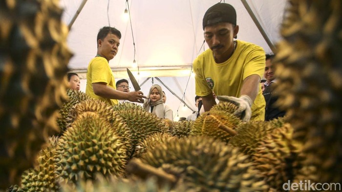 Serunya Pesta Durian di Pusat Perbelanjaan Jakarta, Bikin Ngiler