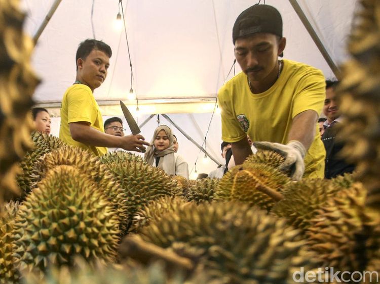 Serunya Pesta Durian di Pusat Perbelanjaan Jakarta, Bikin Ngiler