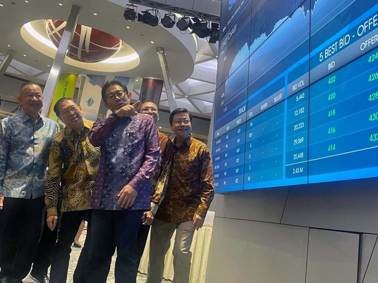 Sinar Eka Selaras Resmi Melantai di BEI