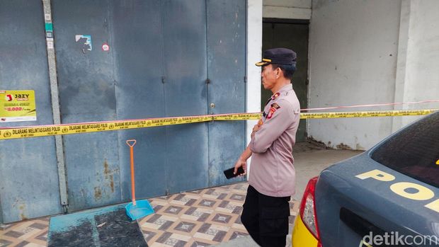 Suasana di Lokasi Penusukan Ibu di Ngamprah, KBB, Selasa (8/8/2023).