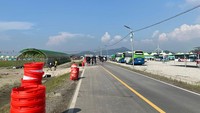 Kondisi ini membuat sejumlah kontingen mundur. Akan tetapi, kontingen Indonesia tetap bertahan. Salah satu pembina pramuka, Humaedi mengatakan anak-anak dalam kondisi sehat. Foto: dok. Humaedi