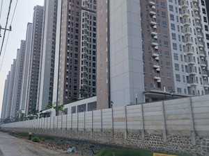 Begini Kondisi Kampung yang Dikelilingi Tembok Tinggi Pembatas PIK 2