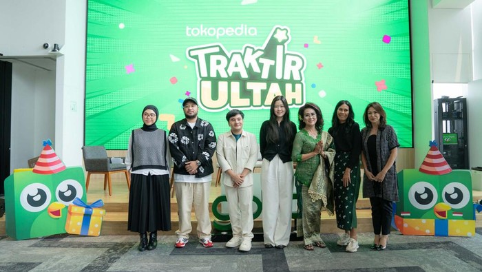Tokopedia menghadirkan kampanye baru bertajuk Tokopedia Traktir Ultah.