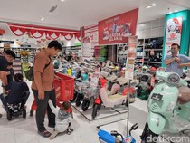Diskon Rp 1 Jutaan, Sepeda Listrik di Transmart Full Day Sale Jadi Incaran!