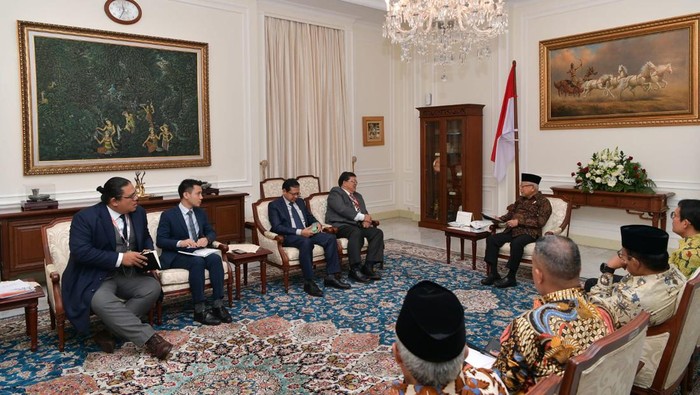 Wapres Maruf Bertemu Ketua DPR Malaysia