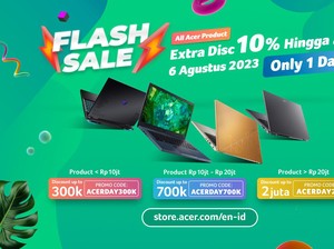 Acer Sebar Laptop Diskon di Acer Day 2023