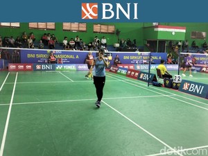 Rara dan Zahra Maju ke 8 Besar Tunggal Taruna Putri BNI Sirnas Banten
