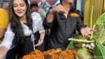 Mesranya Denny Caknan dan Bella Bonita saat Peresmian Restoran Baru
