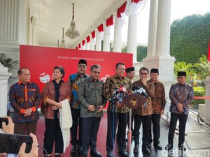 Pimpinan MPR Temui Jokowi, Bahas soal Sidang Tahunan-Pemilu