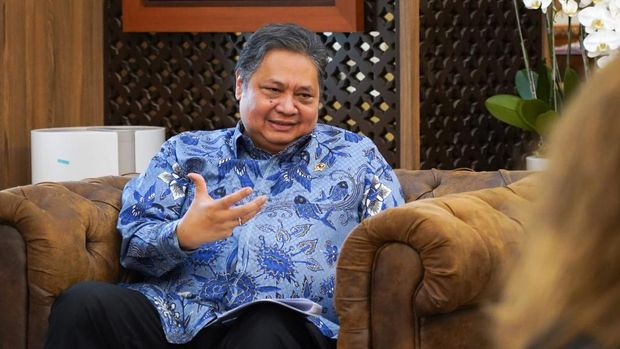Bertemu First Vice Chairman of Parliament Ukraine, Menko Airlangga Bahas Komitmen Indonesia Menjaga Perdamaian Dunia. (Dok Kemenko Perekonomian)