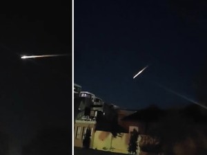 Cahaya Raksasa Misterius Menyala Lalu Pecah di Langit Australia