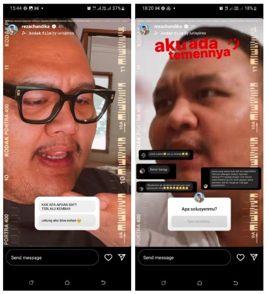 Instagram Story/rezachandika