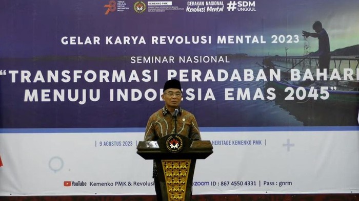 Menko PMK Muhadjir Effendy (Screenshot YouTube Kemenko PMK)
