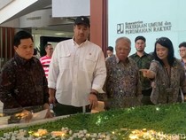 Menpora hingga Erick Thohir Merapat ke Kantor Basuki Bahas Renovasi JIS