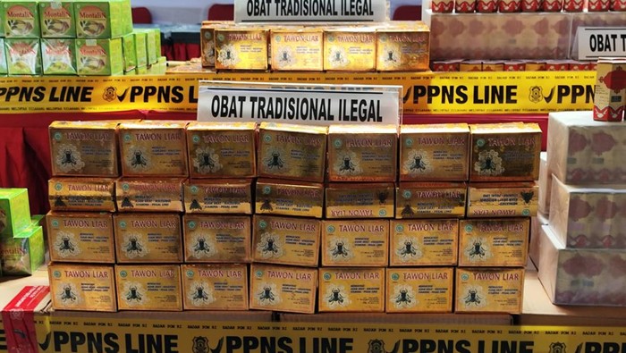 BPOM Ciduk 5 Ton Jamu Tradisional Ilegal, Bakal Diekspor ke Uzbekistan