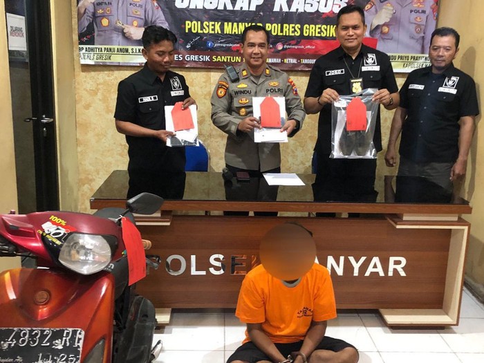 Pelaku pencuri HP barter sabu di Gresik
