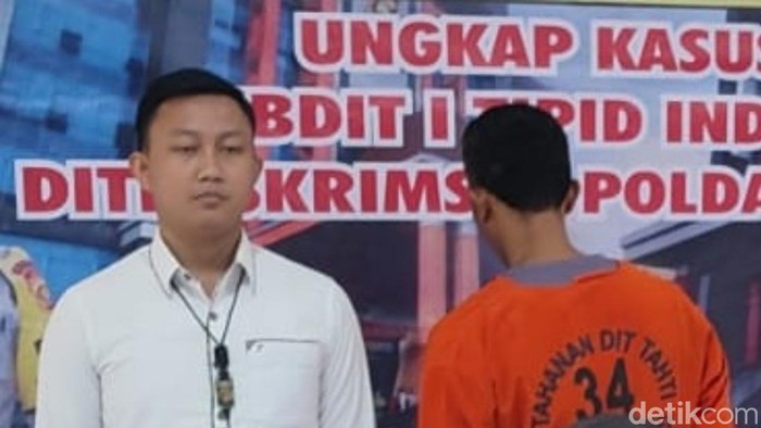 Pelaku pengoplosan elpiji subsidi di Sumsel ditangkap. (Prima Syahbana/detikSumbagsel)
