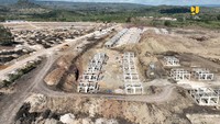 Pembangunan rusus ini merupakan kolaborasi dalam penyelenggaraan perumahan dan permukiman antara Ditjen Perumahan dengan Ditjen Cipta Karya. Hunian dibangun menggunakan teknologi rumah tahan gempa (RTG) Rumah Instan Sederhana Sehat (RISHA) tipe 36 dengan luas tanah kavling 150 m2.  