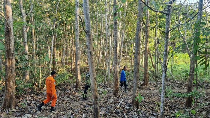 Pencarian Andi, remaja asal Dlingo Bantul yang hilang. Foto diunggah Rabu (9/8/2023).