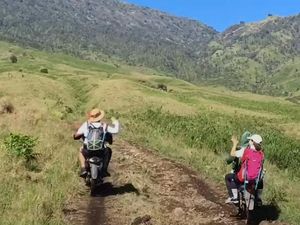 Pro Kontra Maraknya Ojek Gunung Rinjani