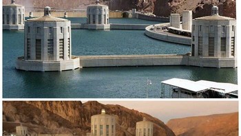 Ketinggian Air Bendungan Hoover Juli 1983 vs. Desember 2022 Foto: Reddit