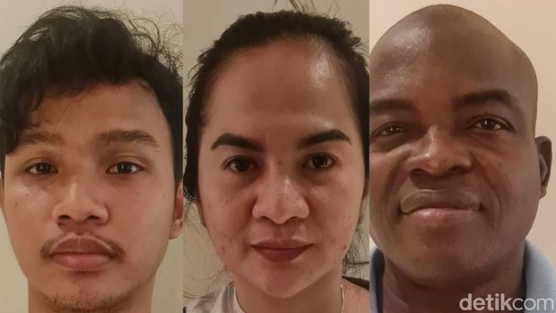 Polisi menangkap 1 WN Nigeria dan 2 WNI terkait kasus penipuan di Batam.