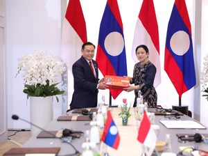 Puan Terima Kunjungan Ketua Parlemen Laos, Sepakat Berantas Kejahatan