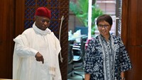 Sementara itu, Sekjen OKI Hissein Brahim Taha mengapresiasi otoritas Indonesia atas keterlibatan aktif yang dilakukan Indonesia di OKI. Foto: Twitter @OIC_OCI/Organisasi Kerja Sama Islam (OKI)
