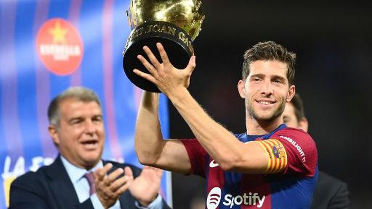 Barcelona memenangkan Joan Gamper Trophy 2023. (Foto: AFP/PAU BARRENA)
