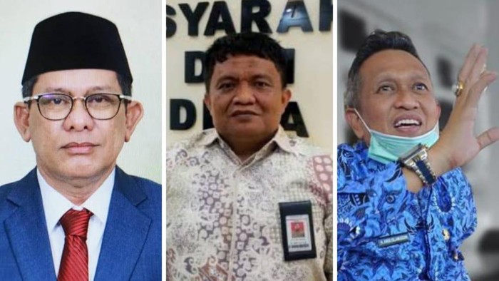 Tiga nama calon Pj Bupati Bone yang diusulkan ke Kemendagri.